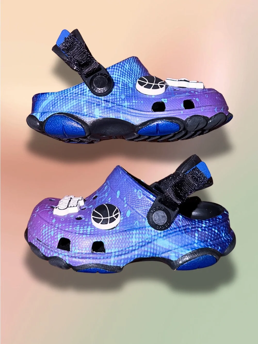 Crocs x Space Jam A New Legacy All-Terrain Clogs Kids C7 Purple Blue